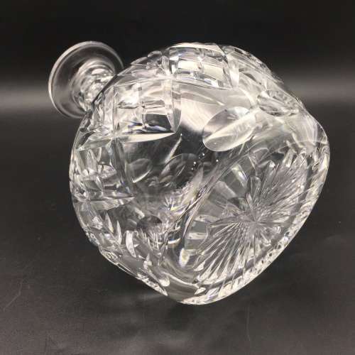 Quality `Royal Doulton` Cut Crystal Decanter