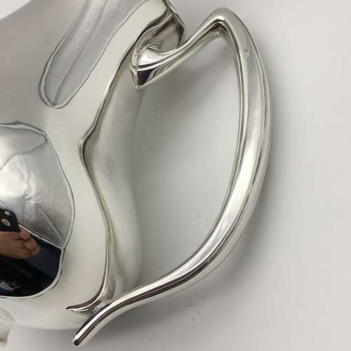 Wonderful Large `Modernist` Solid Silver Pitcher/Jug