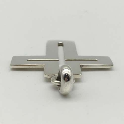 Large `Mexican` Sterling Silver Cross