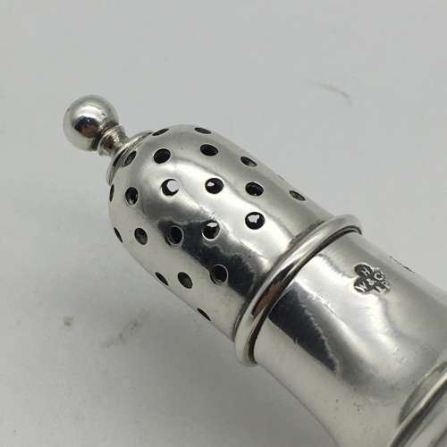 Victorian Pair of Sterling Silver Pepperettes (1897)