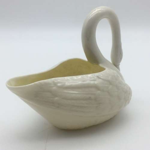 Porcelain Belleek Swan Cream Jug (1891-1926)