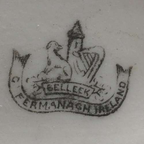 Porcelain Belleek Swan Cream Jug (1891-1926)