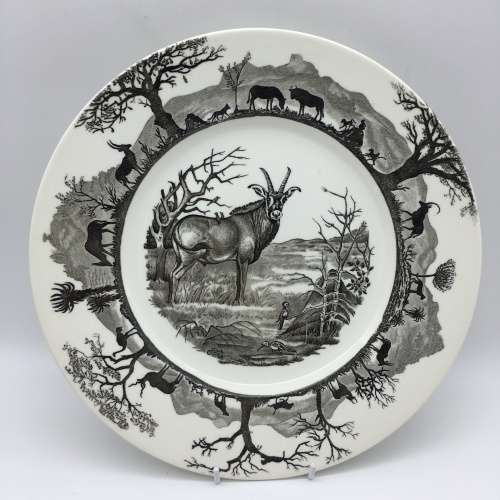 Wedgwood `Kruger National Park` (Roan Antelope) Plate