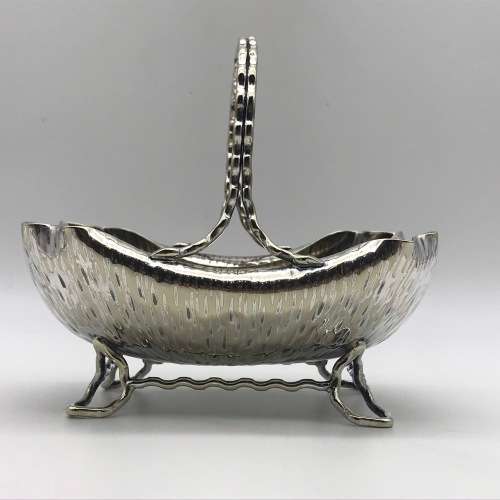 Arts and Crafts `Hukin and Heath` Sugar Basket and Spoon