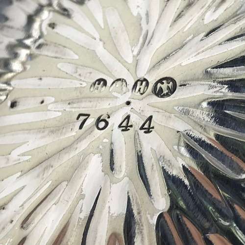 Arts and Crafts `Hukin and Heath` Sugar Basket and Spoon