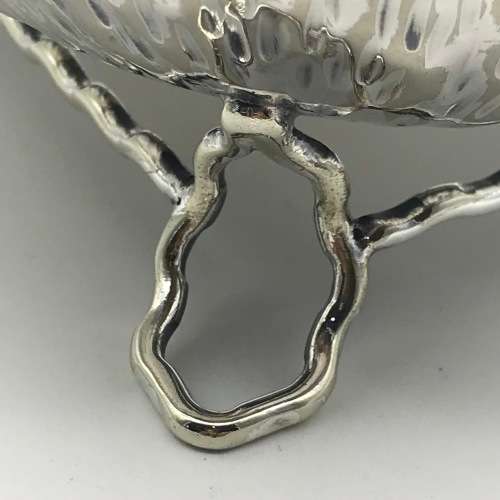 Arts and Crafts `Hukin and Heath` Sugar Basket and Spoon