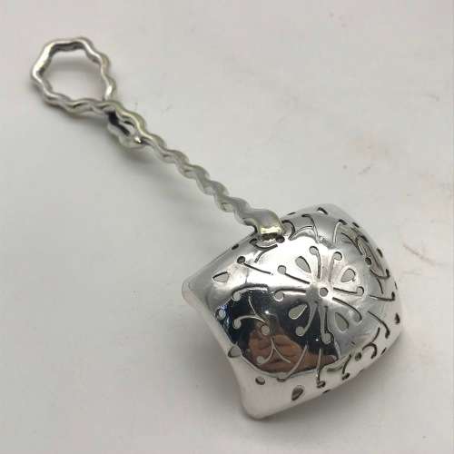 Arts and Crafts `Hukin and Heath` Sugar Basket and Spoon