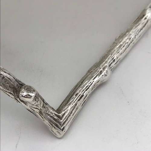 Antique `Mappin and Webb` Silver-Plated Basket