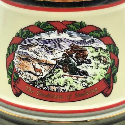 Bells `Christmas 1997` Sealed Scotch Whisky Decanter (Boxed)