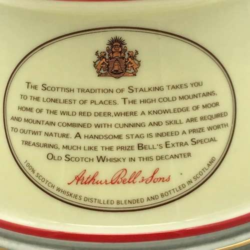 Bells `Christmas 1997` Sealed Scotch Whisky Decanter (Boxed)