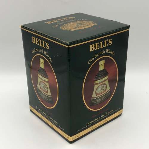 Bells `Christmas 1997` Sealed Scotch Whisky Decanter (Boxed)
