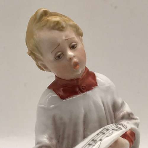 Capodimonte `Choir Boy` Porcelain Vintage Figurine