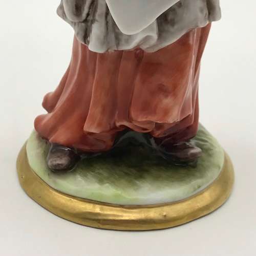 Capodimonte `Choir Boy` Porcelain Vintage Figurine