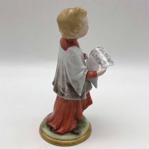 Capodimonte `Choir Boy` Porcelain Vintage Figurine