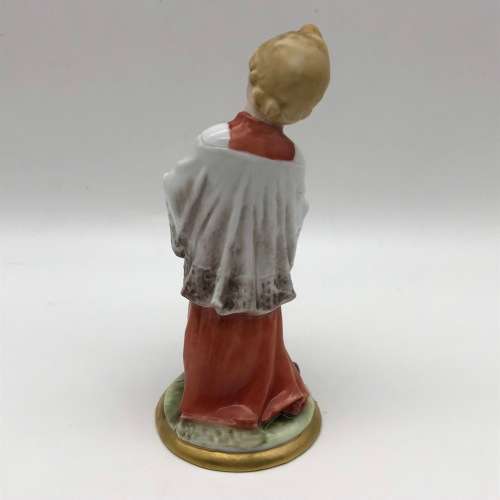 Capodimonte `Choir Boy` Porcelain Vintage Figurine