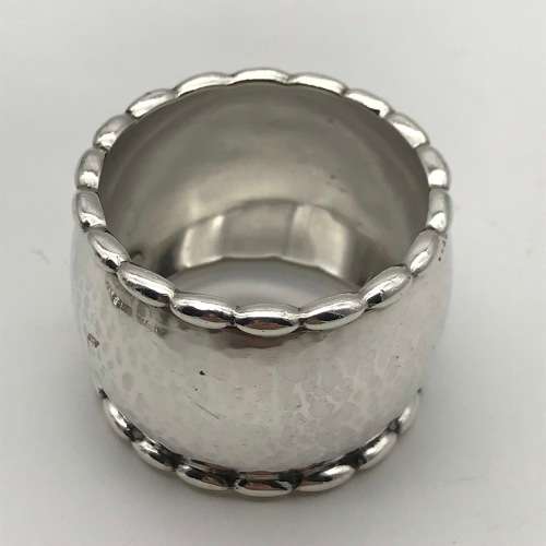 Solid Silver `Georg Jensen` Napkin Rings (4)