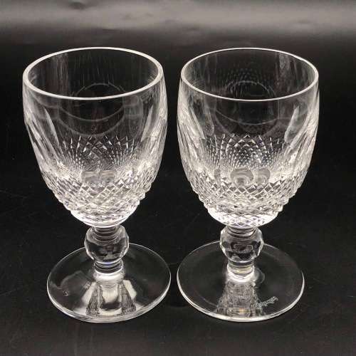 Eight`Waterford Crystal` Sherry Glasses (Colleen Pattern)