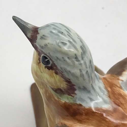 Crown Staffordshire `J.T. Jones` Bird Figure (Chaffinch)