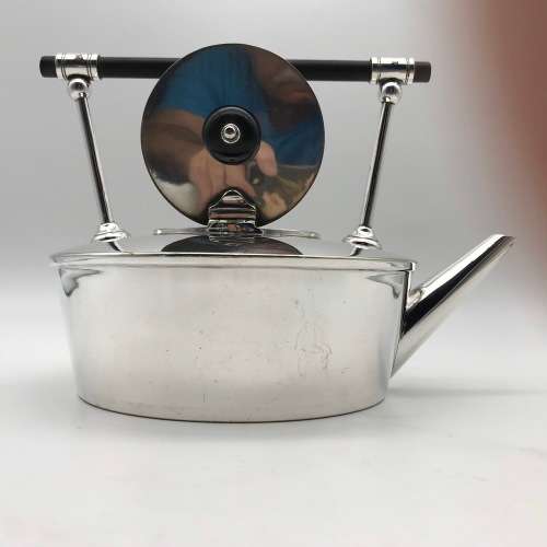 Antique`Christopher Dresser`Style Tea Kettle on Stand