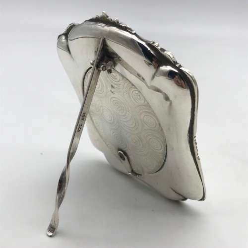 Fabulous Solid Silver Pair of Antique Photo Frames