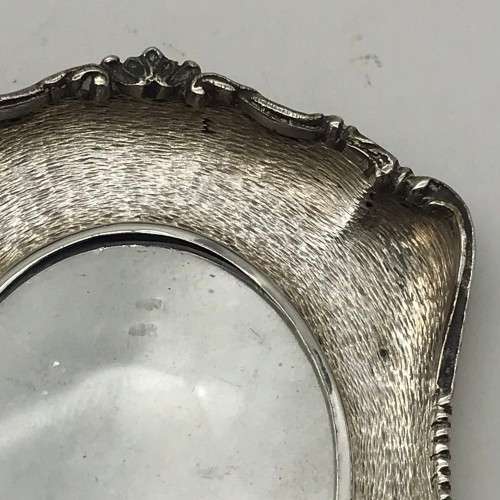 Fabulous Solid Silver Pair of Antique Photo Frames