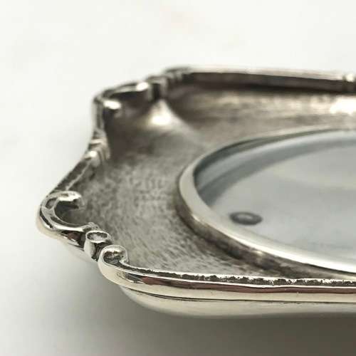 Fabulous Solid Silver Pair of Antique Photo Frames