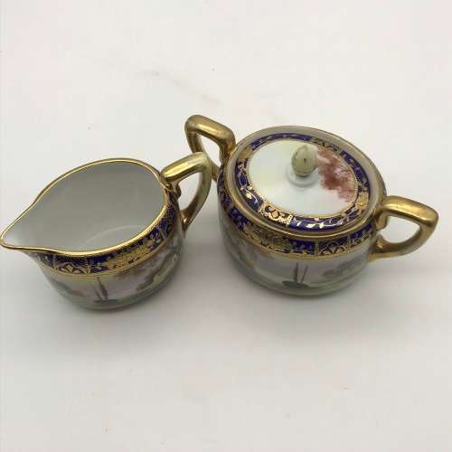 Attractive Antique `Noritake` Coffee Set