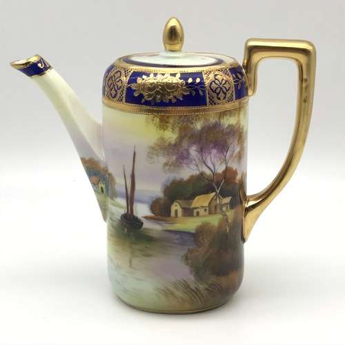 Attractive Antique `Noritake` Coffee Set