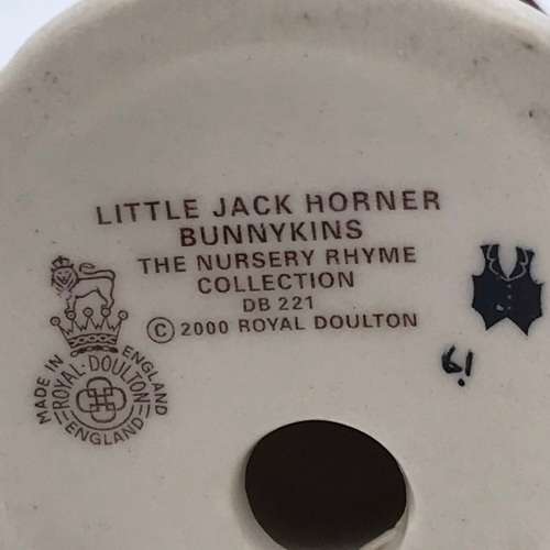 Bunnykins `Little Jack Horner` Royal Doulton Figure