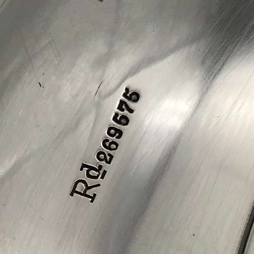 Beautiful Antique Silver-Plated Fruit Bowl (Walker & Hall)