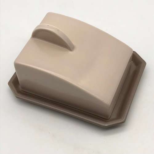 Collectable `Poole Pottery` Butter Dish & Lid