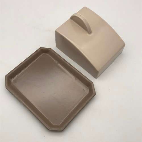 Collectable `Poole Pottery` Butter Dish & Lid