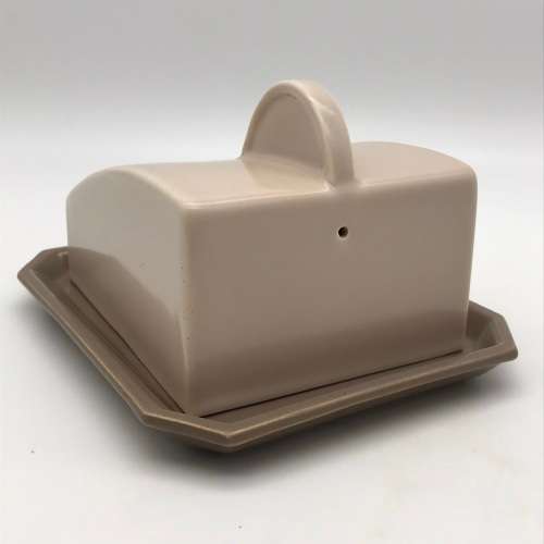 Collectable `Poole Pottery` Butter Dish & Lid