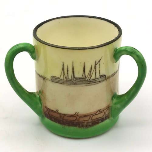 Scarce Miniature `Dutch Harlem` Royal Doulton Tyg Cup