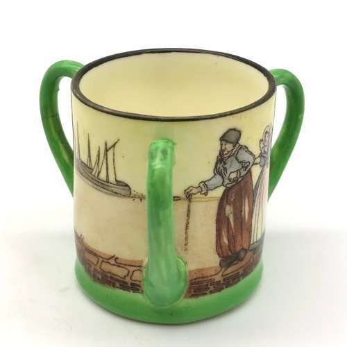 Scarce Miniature `Dutch Harlem` Royal Doulton Tyg Cup