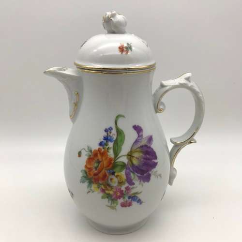 Early German Porcelain Coffee Pot
