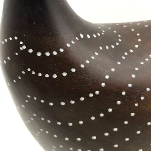 Feathers of Knysna `Crested Guinea Fowl` (193)