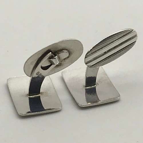 Vintage 1940/50`s Silver Cufflinks