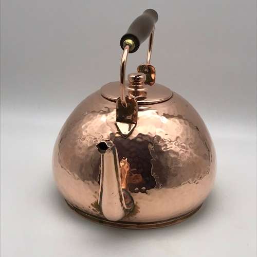 Large Vintage Copper Kettle