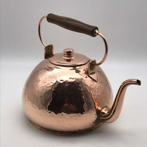 Large Vintage Copper Kettle