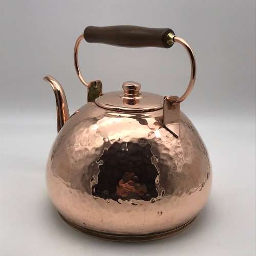 Large Vintage Copper Kettle