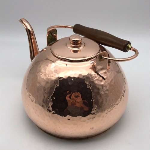 Large Vintage Copper Kettle