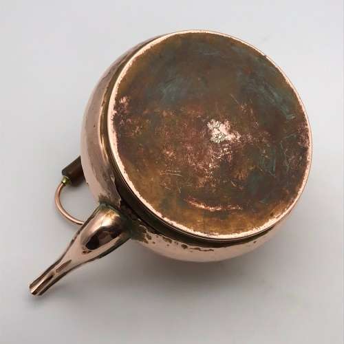 Large Vintage Copper Kettle