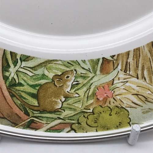 Vintage `Beatrix Potter` Enamelware Plate