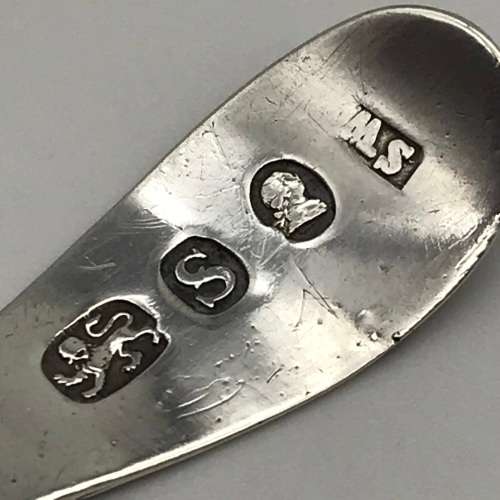 Georgian Silver Caddy Spoon (1793)