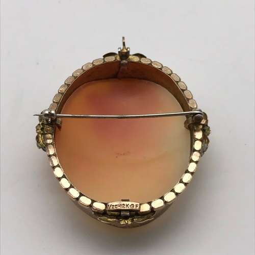 Beautiful Vintage Cameo Brooch or Pendant