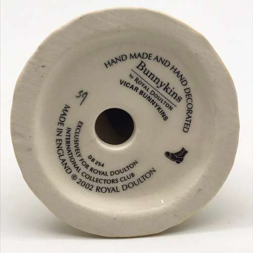 Royal Doulton `Vicar` Bunnykins Figurine