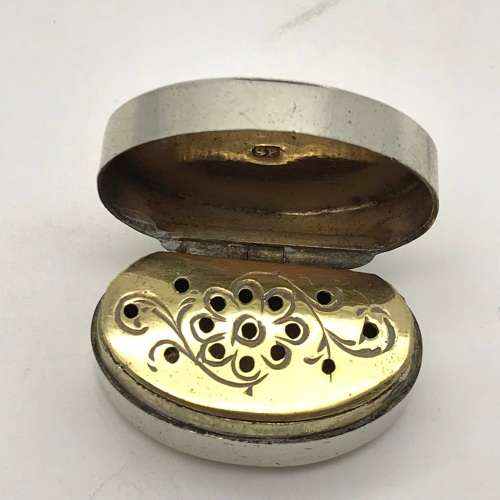 George III Silver Vinaigrette (1800 - Samuel Pemberton)