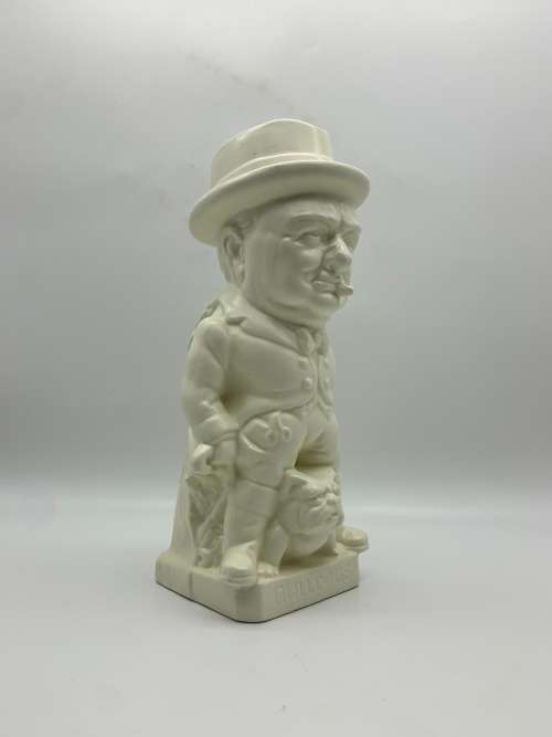 Large `John Bull - Winston Churchill` Toby Jug (Burleigh Ware)