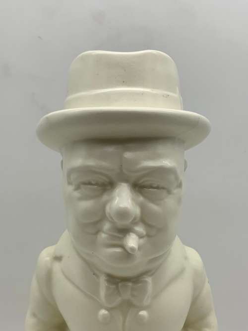 Large `John Bull - Winston Churchill` Toby Jug (Burleigh Ware)